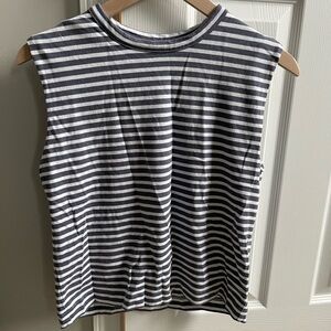 Madewell Striped Sleeveless Top